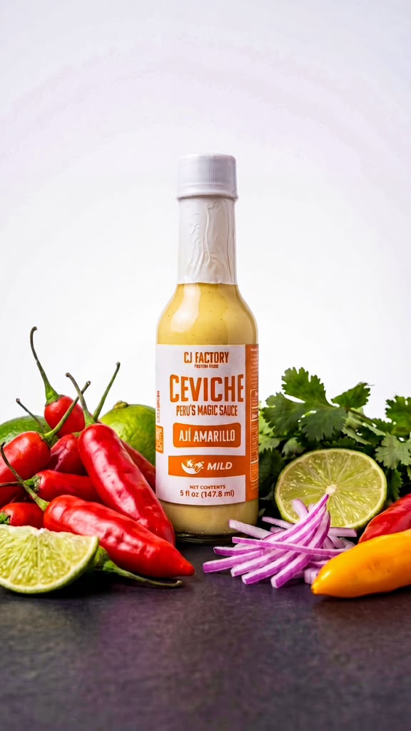 CJ Factory Ají Amarillo — Salsa Peruana Mild